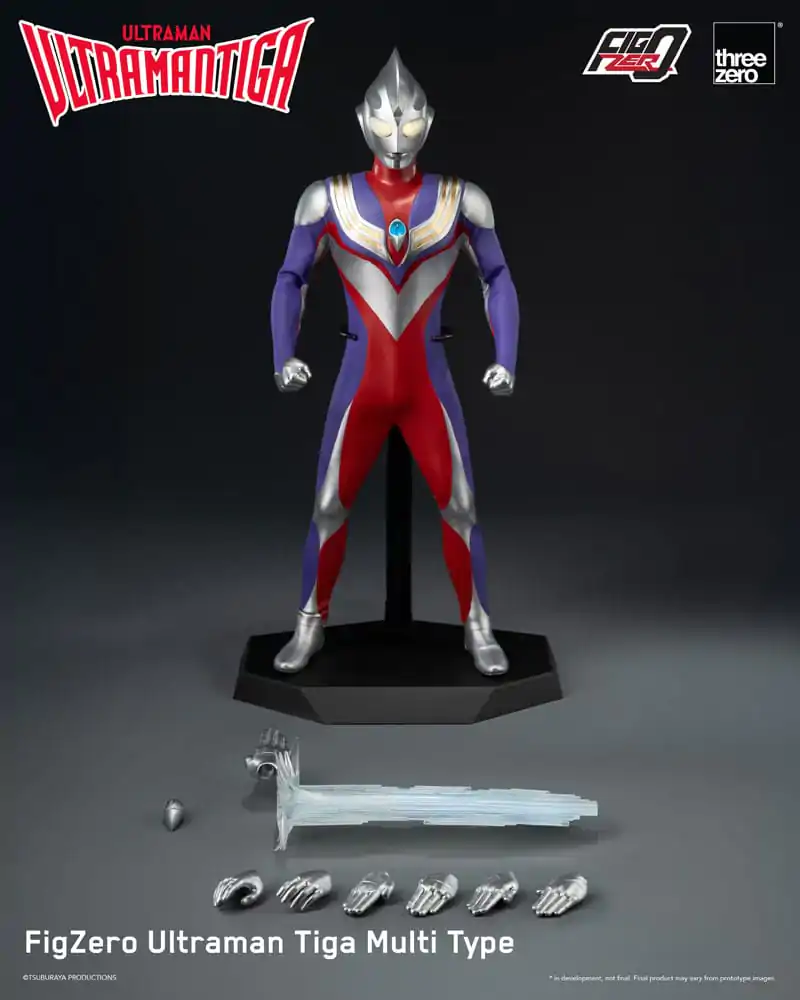 Ultraman Tiga FigZero Action Figure 1/6 Ultraman Tiga Multi Type 32 cm product photo