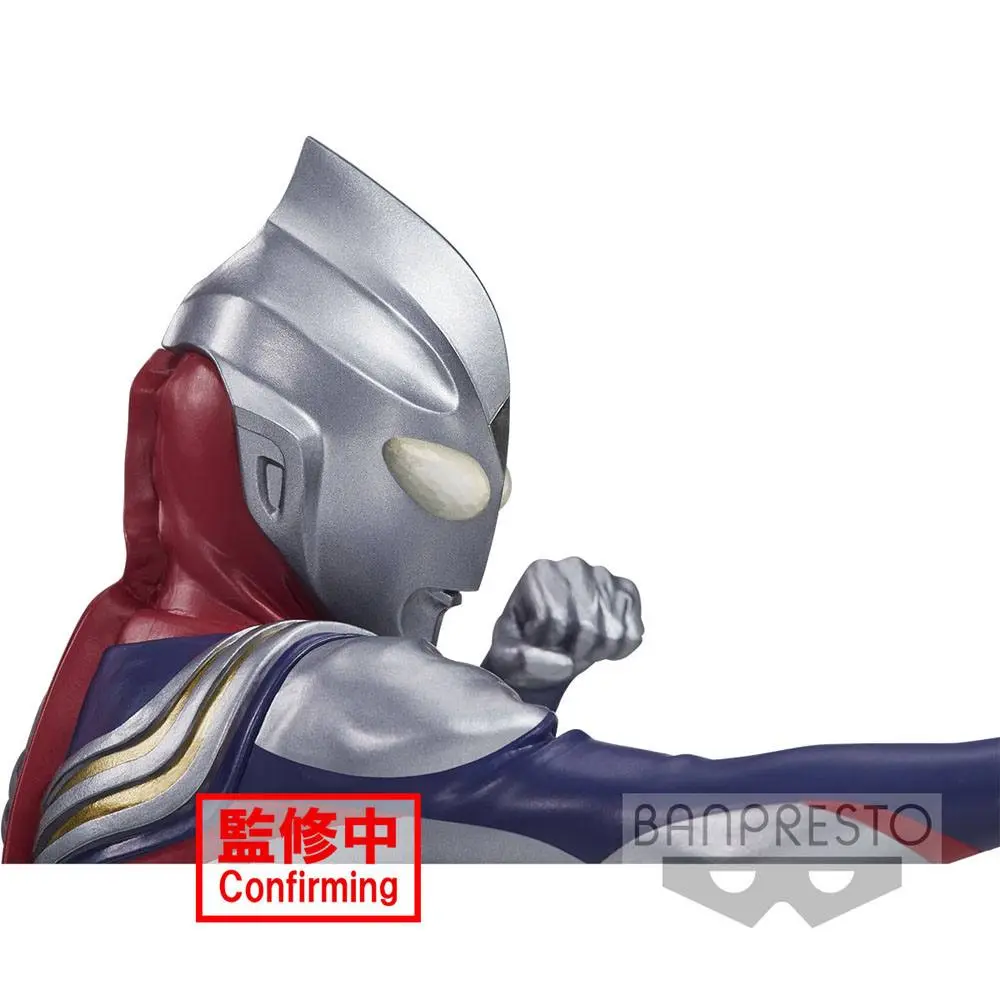 Ultraman Tiga Hero's Brave PVC Statue Ultraman Tiga Day &amp; Night Special Ver. 18 cm product photo