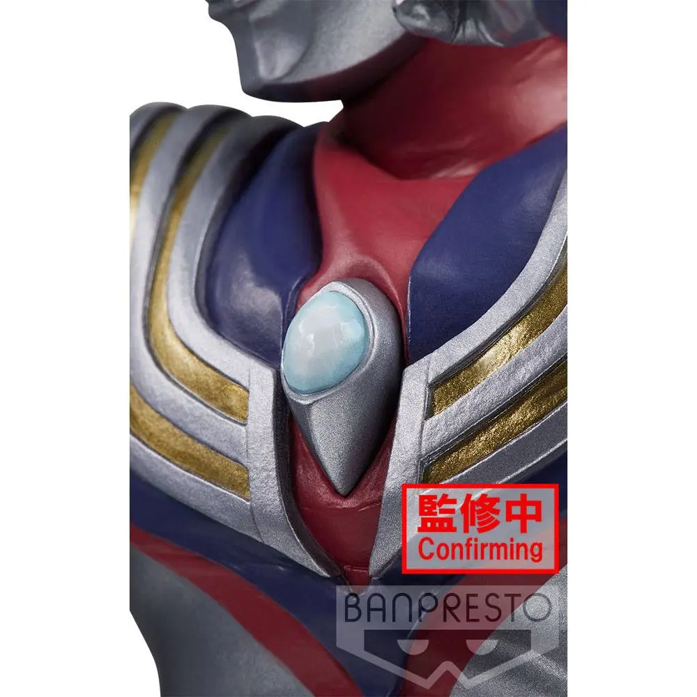 Ultraman Tiga Hero's Brave PVC Statue Ultraman Tiga Day &amp; Night Special Ver. 18 cm product photo