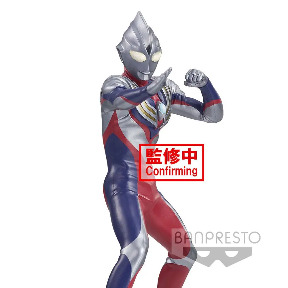 Ultraman Tiga Hero's Brave PVC Statue Ultraman Tiga Day &amp; Night Special Ver. 18 cm product photo