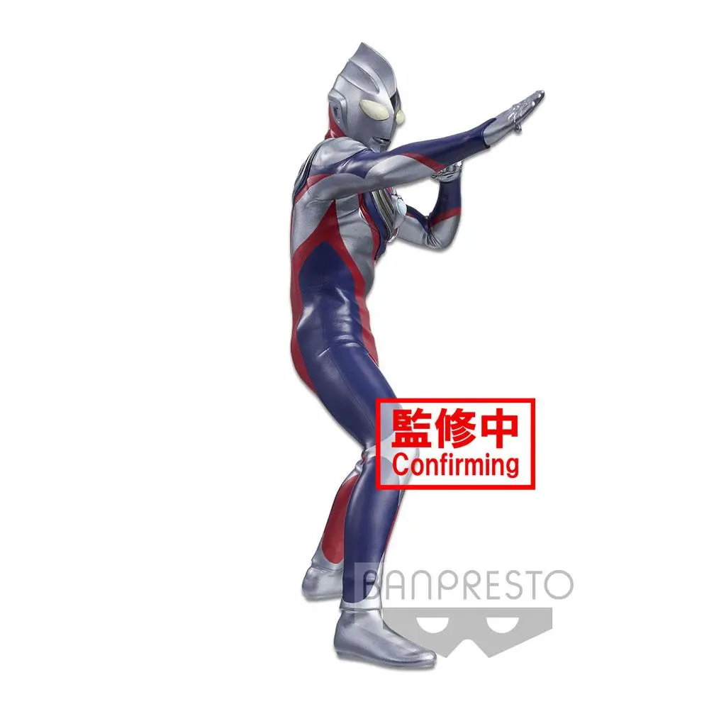 Ultraman Tiga Hero's Brave PVC Statue Ultraman Tiga Day &amp; Night Special Ver. 18 cm product photo