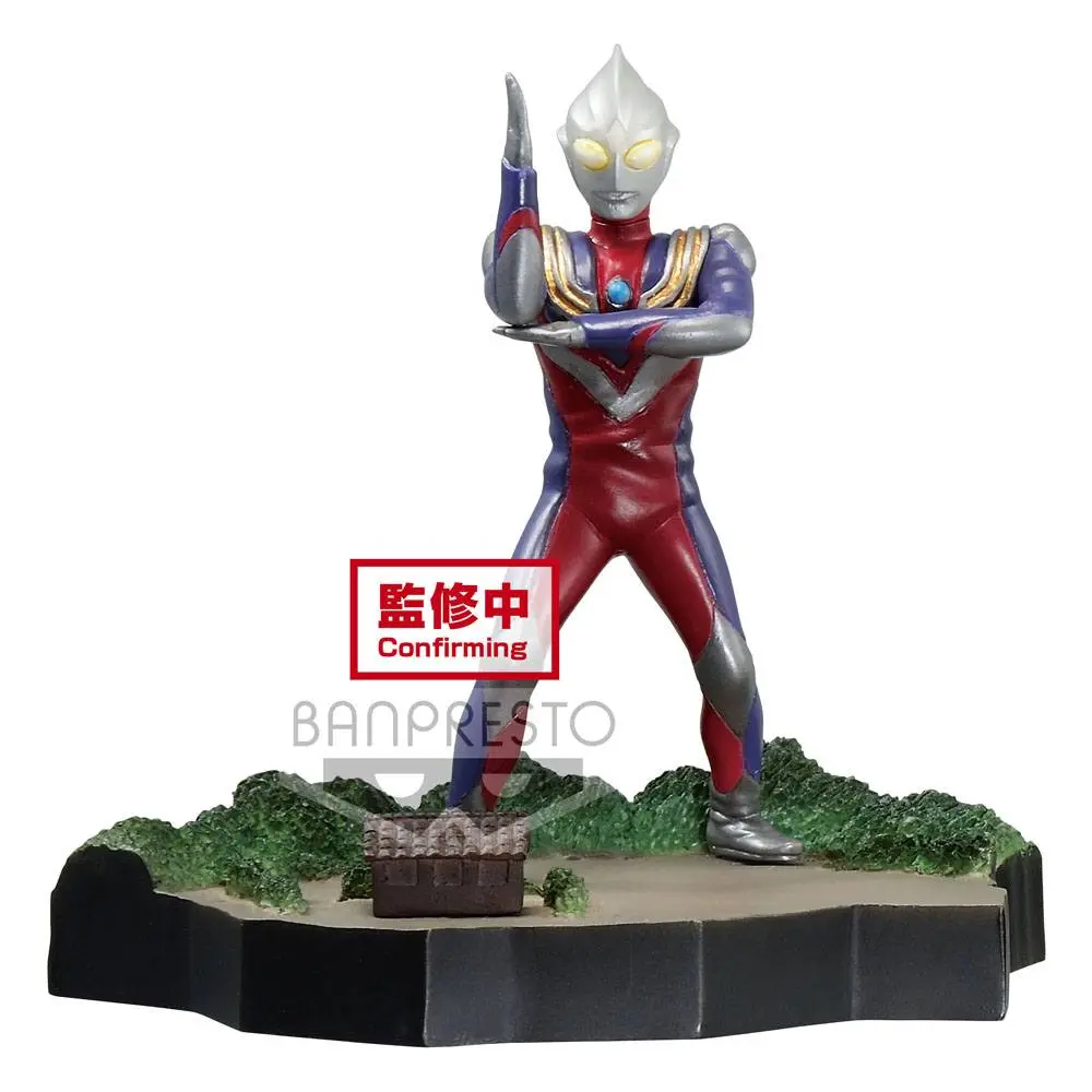 Ultraman Tiga Special Effects Stagement #49 The Ultra Star PVC Statue Ultraman Tiga Multi Type 6 cm product photo