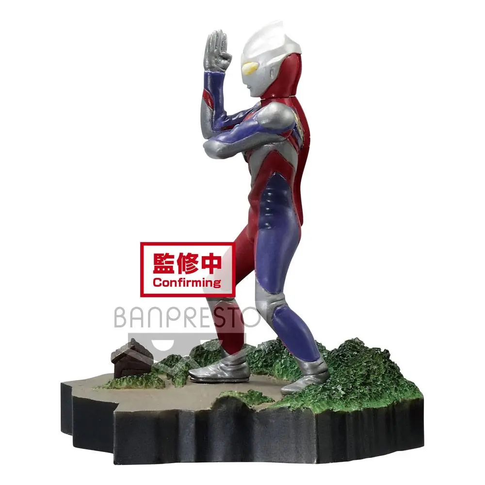 Ultraman Tiga Special Effects Stagement #49 The Ultra Star PVC Statue Ultraman Tiga Multi Type 6 cm product photo