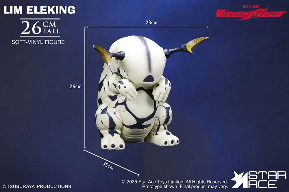 Ultraman Ultra-Kaiju Soft Vinyl Statue Lim Eleking 26 cm   product photo