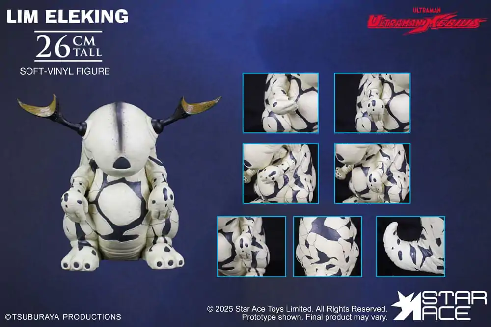 Ultraman Ultra-Kaiju Soft Vinyl Statue Lim Eleking 26 cm   product photo