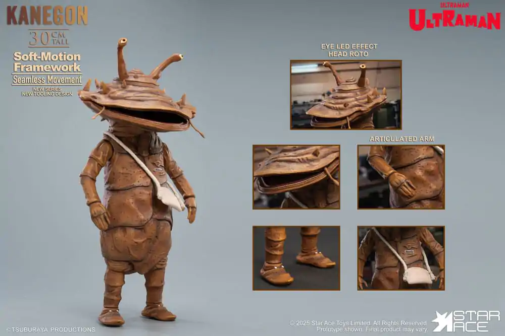Ultraman Ultra-Kaiju Soft Vinyl Statue Kanegon Special Edition 30 cm       product photo