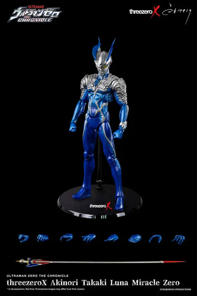 Ultraman Zero: The Chronicle Action Figure 1/6 Luna Miracle Zero by Akinori Takaki 35 cm product photo