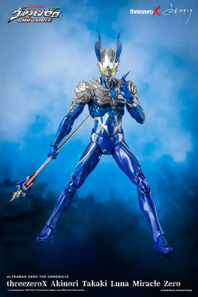 Ultraman Zero: The Chronicle Action Figure 1/6 Luna Miracle Zero by Akinori Takaki 35 cm product photo