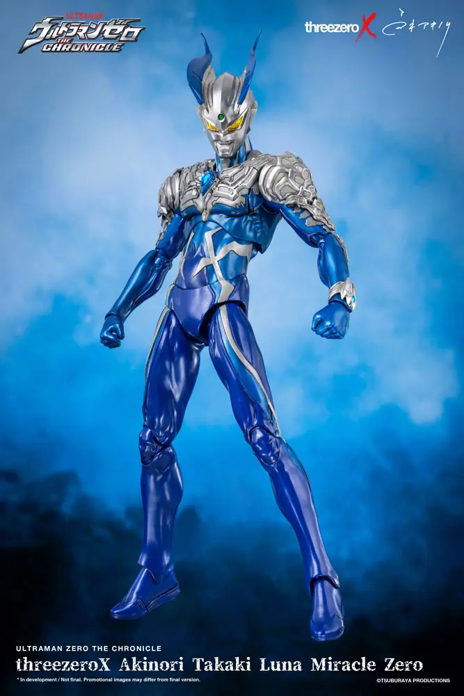 Ultraman Zero: The Chronicle Action Figure 1/6 Luna Miracle Zero by Akinori Takaki 35 cm product photo