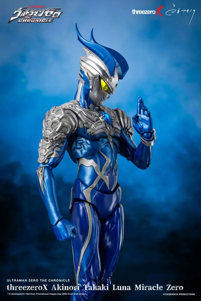 Ultraman Zero: The Chronicle Action Figure 1/6 Luna Miracle Zero by Akinori Takaki 35 cm product photo