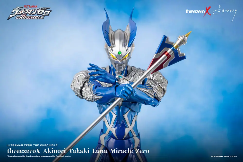 Ultraman Zero: The Chronicle Action Figure 1/6 Luna Miracle Zero by Akinori Takaki 35 cm product photo
