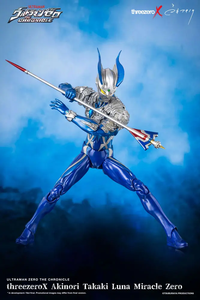 Ultraman Zero: The Chronicle Action Figure 1/6 Luna Miracle Zero by Akinori Takaki 35 cm product photo