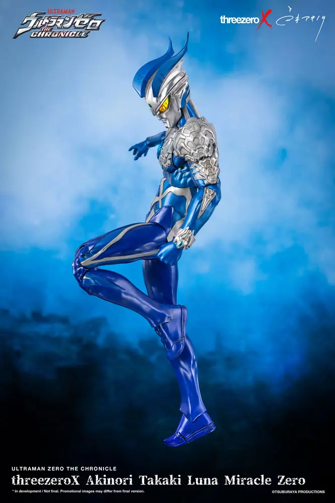 Ultraman Zero: The Chronicle Action Figure 1/6 Luna Miracle Zero by Akinori Takaki 35 cm product photo