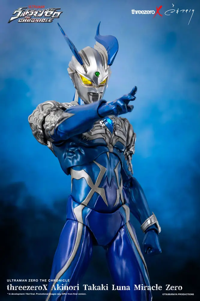 Ultraman Zero: The Chronicle Action Figure 1/6 Luna Miracle Zero by Akinori Takaki 35 cm product photo