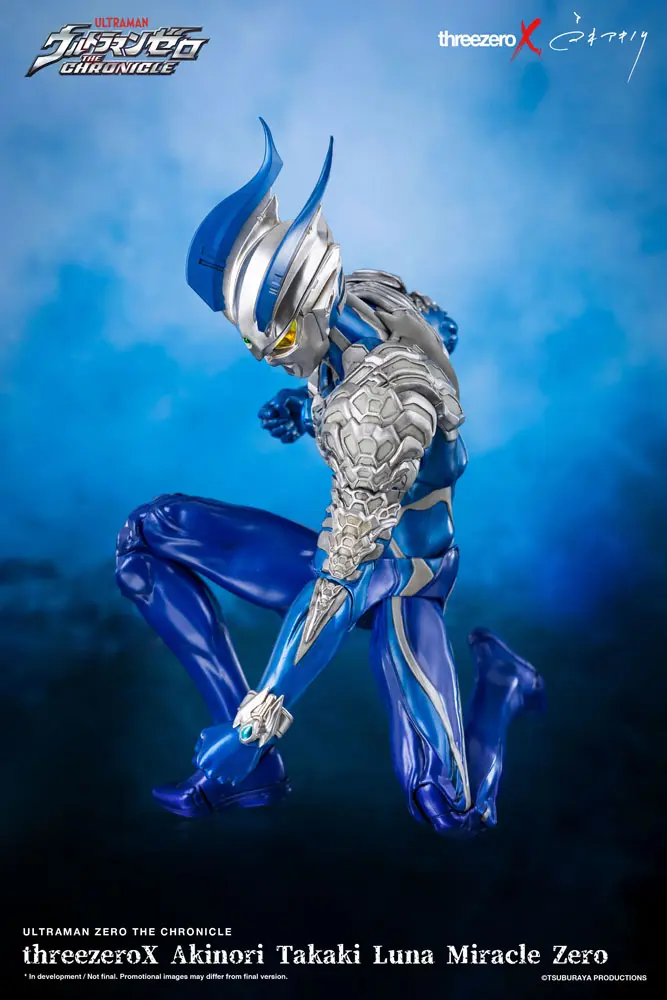 Ultraman Zero: The Chronicle Action Figure 1/6 Luna Miracle Zero by Akinori Takaki 35 cm product photo