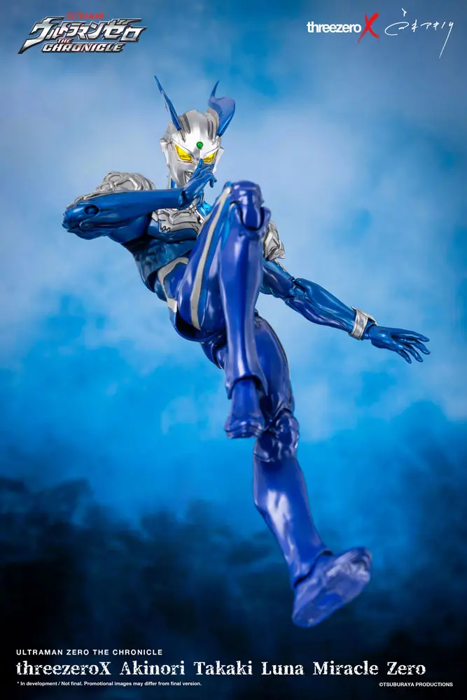 Ultraman Zero: The Chronicle Action Figure 1/6 Luna Miracle Zero by Akinori Takaki 35 cm product photo