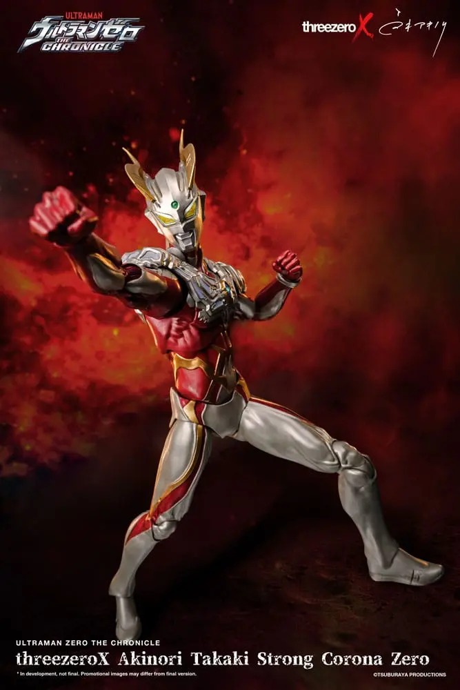 Ultraman Zero: The Chronicle Action Figure 1/6 Strong Corona Zero by Akinori Takaki 40 cm product photo