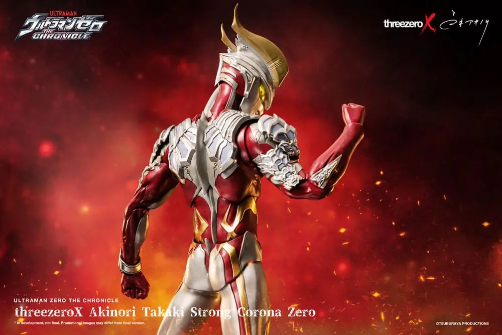 Ultraman Zero: The Chronicle Action Figure 1/6 Strong Corona Zero by Akinori Takaki 40 cm product photo