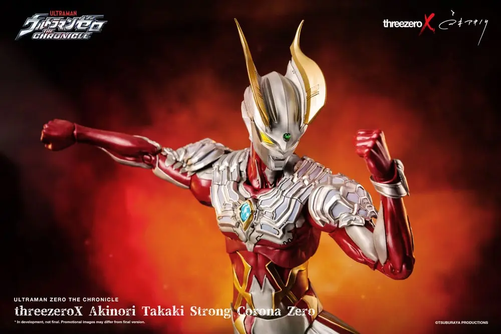 Ultraman Zero: The Chronicle Action Figure 1/6 Strong Corona Zero by Akinori Takaki 40 cm product photo