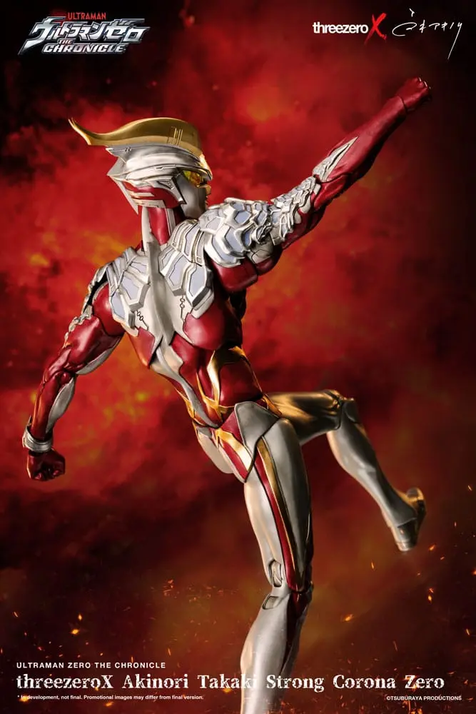 Ultraman Zero: The Chronicle Action Figure 1/6 Strong Corona Zero by Akinori Takaki 40 cm product photo
