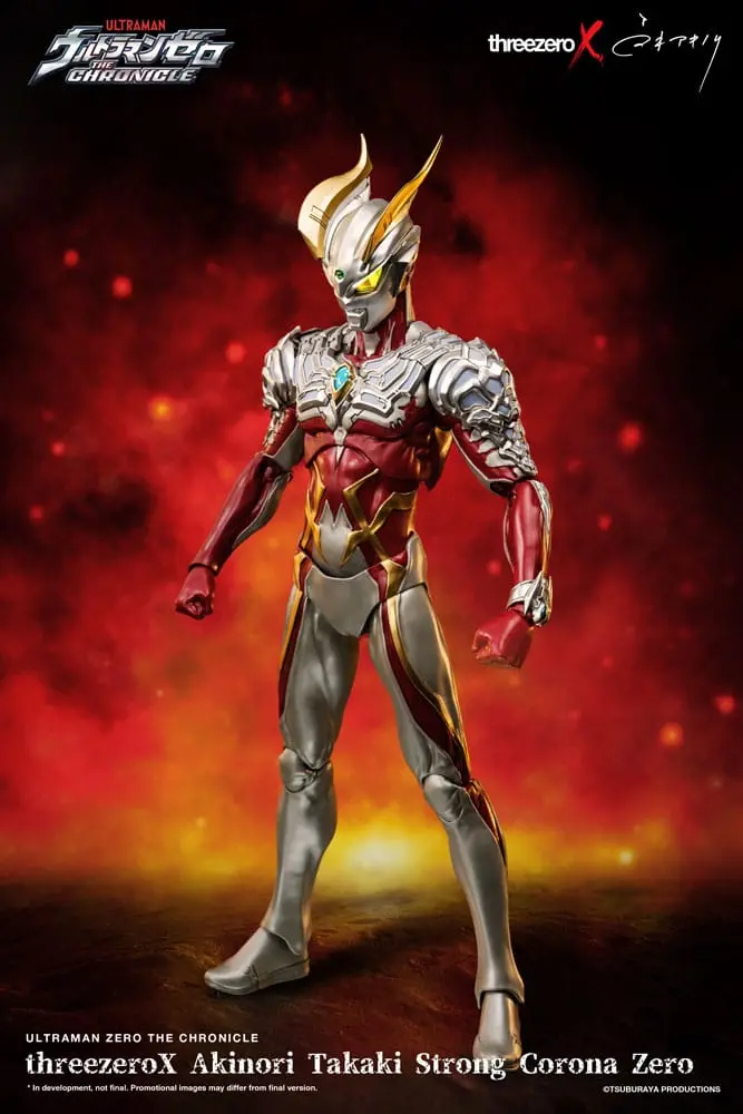 Ultraman Zero: The Chronicle Action Figure 1/6 Strong Corona Zero by Akinori Takaki 40 cm product photo