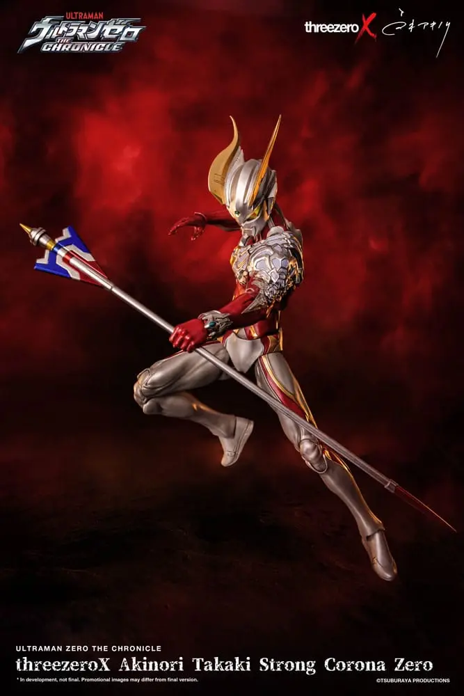 Ultraman Zero: The Chronicle Action Figure 1/6 Strong Corona Zero by Akinori Takaki 40 cm product photo