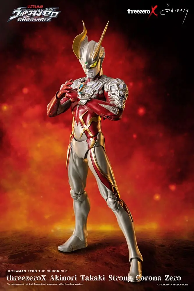 Ultraman Zero: The Chronicle Action Figure 1/6 Strong Corona Zero by Akinori Takaki 40 cm product photo