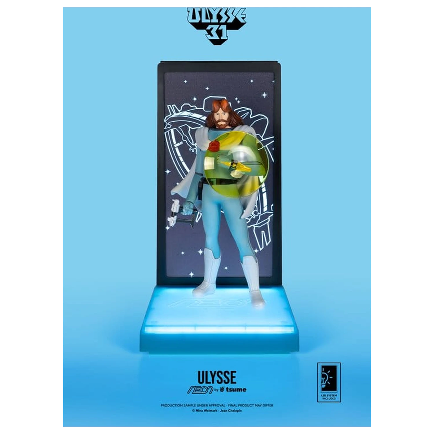 Ulysse 31 Neon Figure 1/9 Ulysse 20 cm product photo