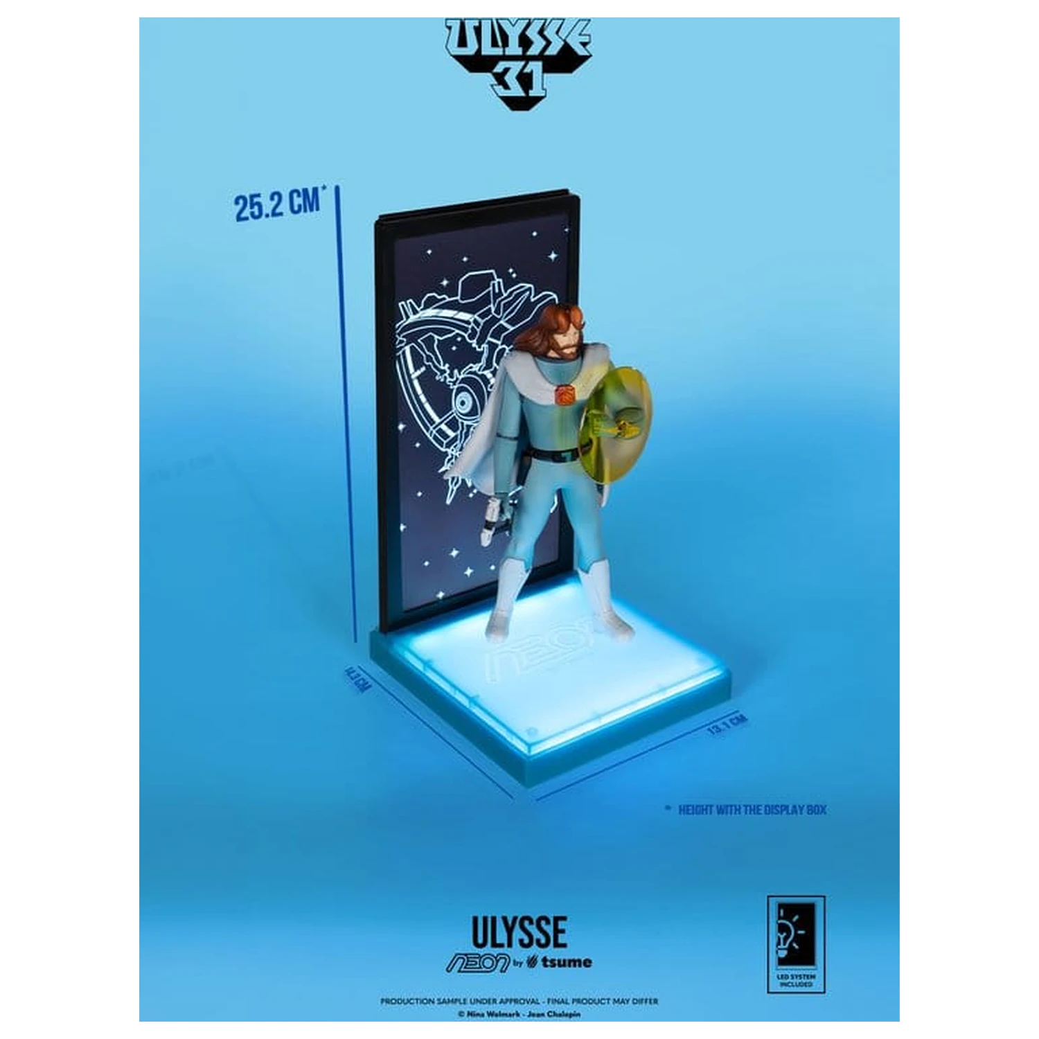 Ulysse 31 Neon Figure 1/9 Ulysse 20 cm product photo