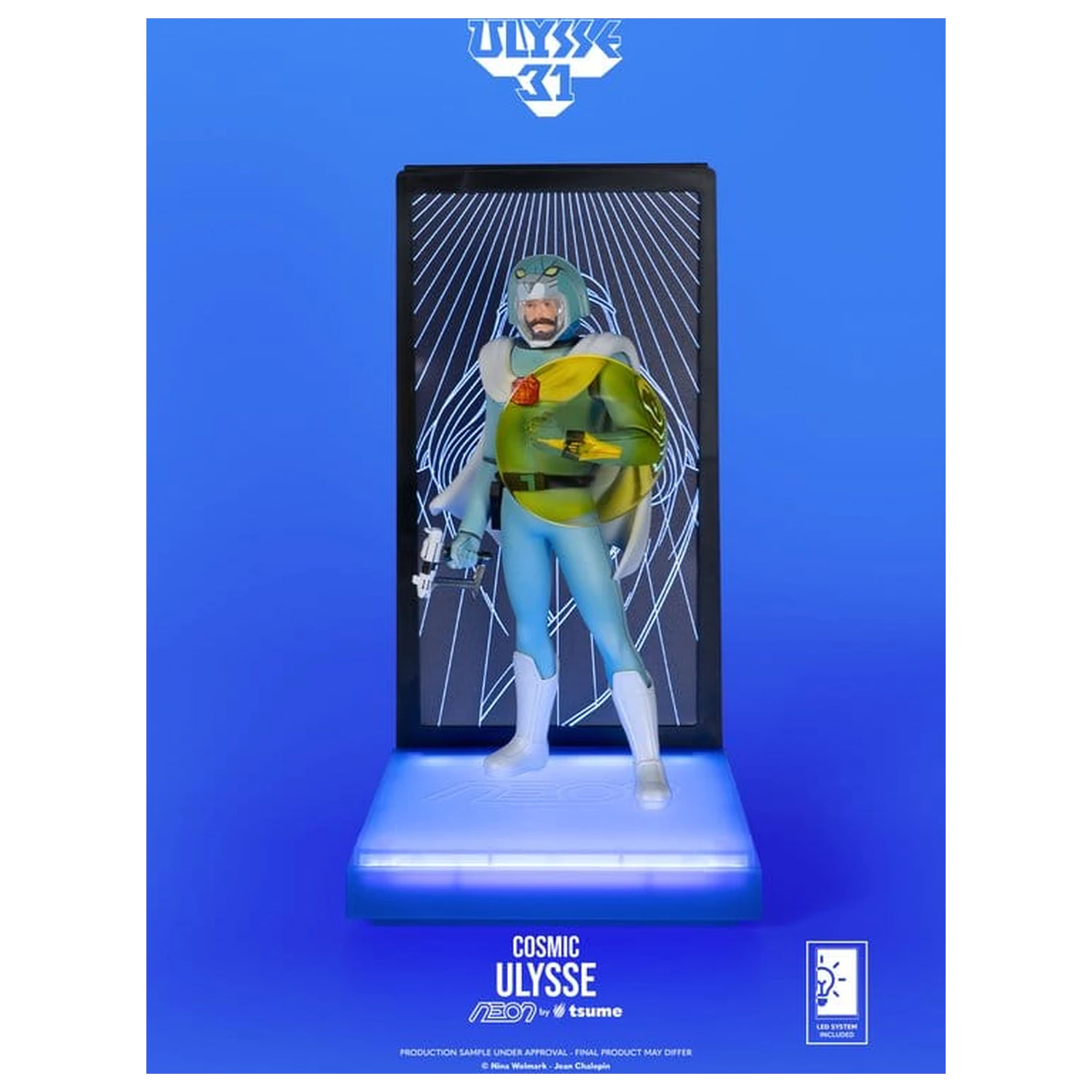 Ulysse 31 Neon Figure 1/9 Ulysse Cosmic Version 20 cm product photo