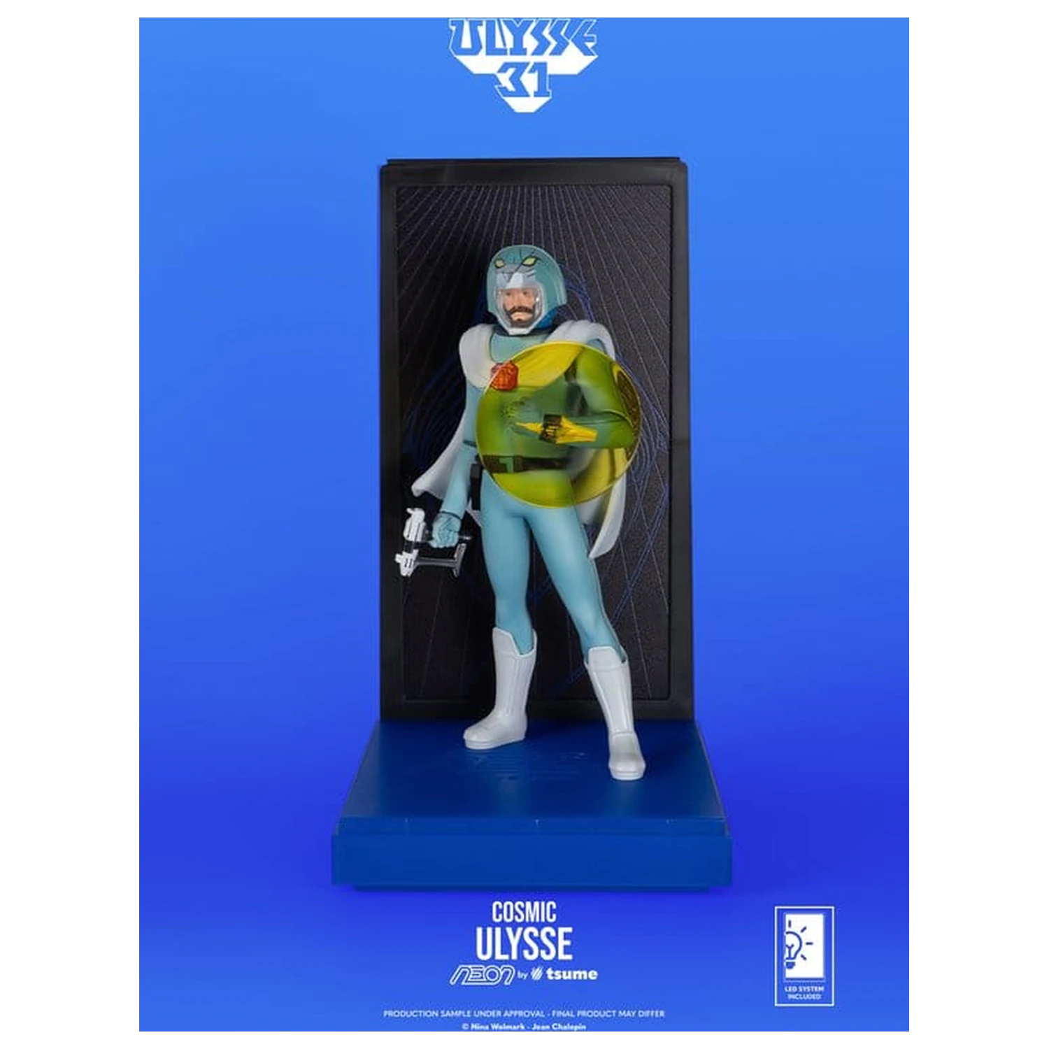 Ulysse 31 Neon Figure 1/9 Ulysse Cosmic Version 20 cm product photo
