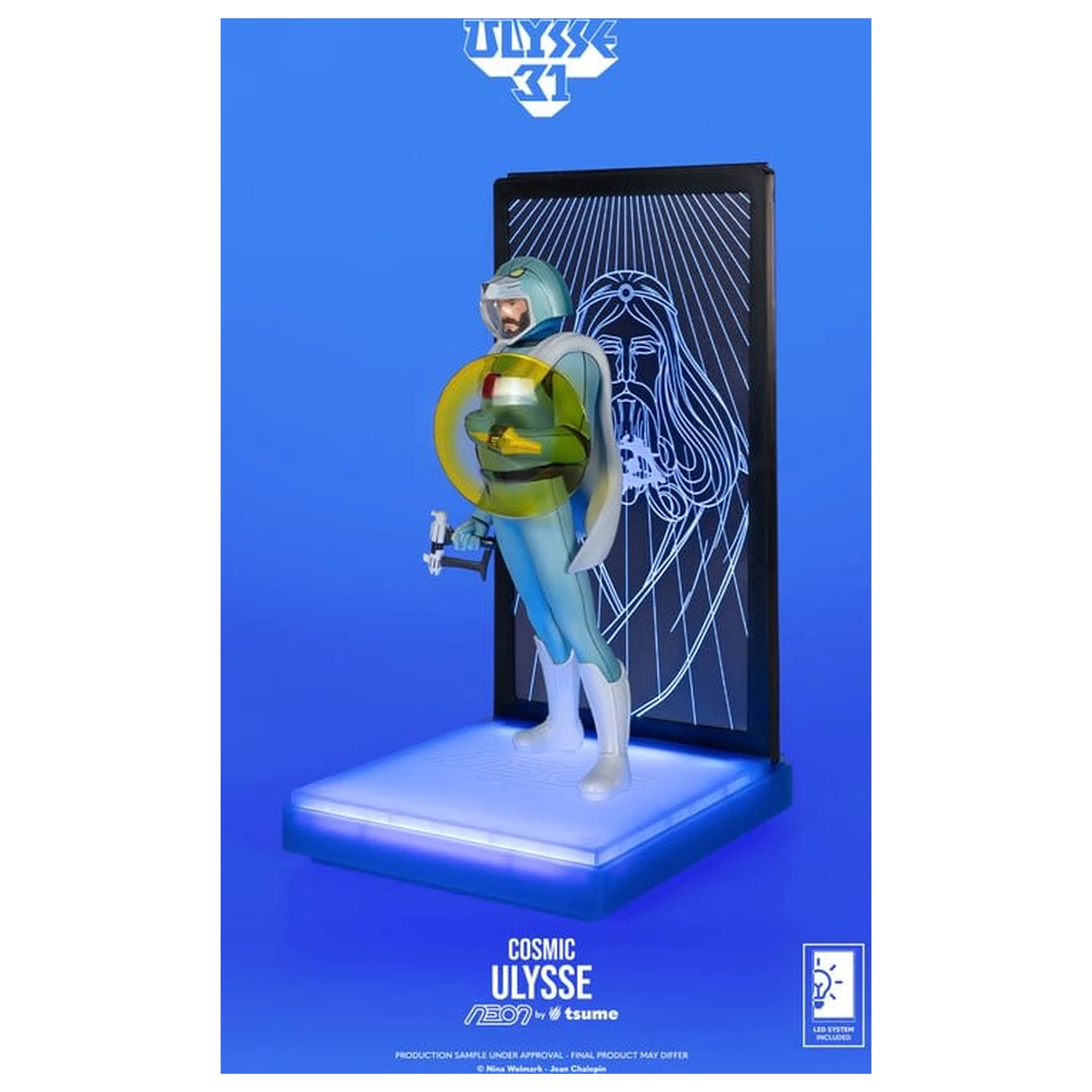 Ulysse 31 Neon Figure 1/9 Ulysse Cosmic Version 20 cm product photo