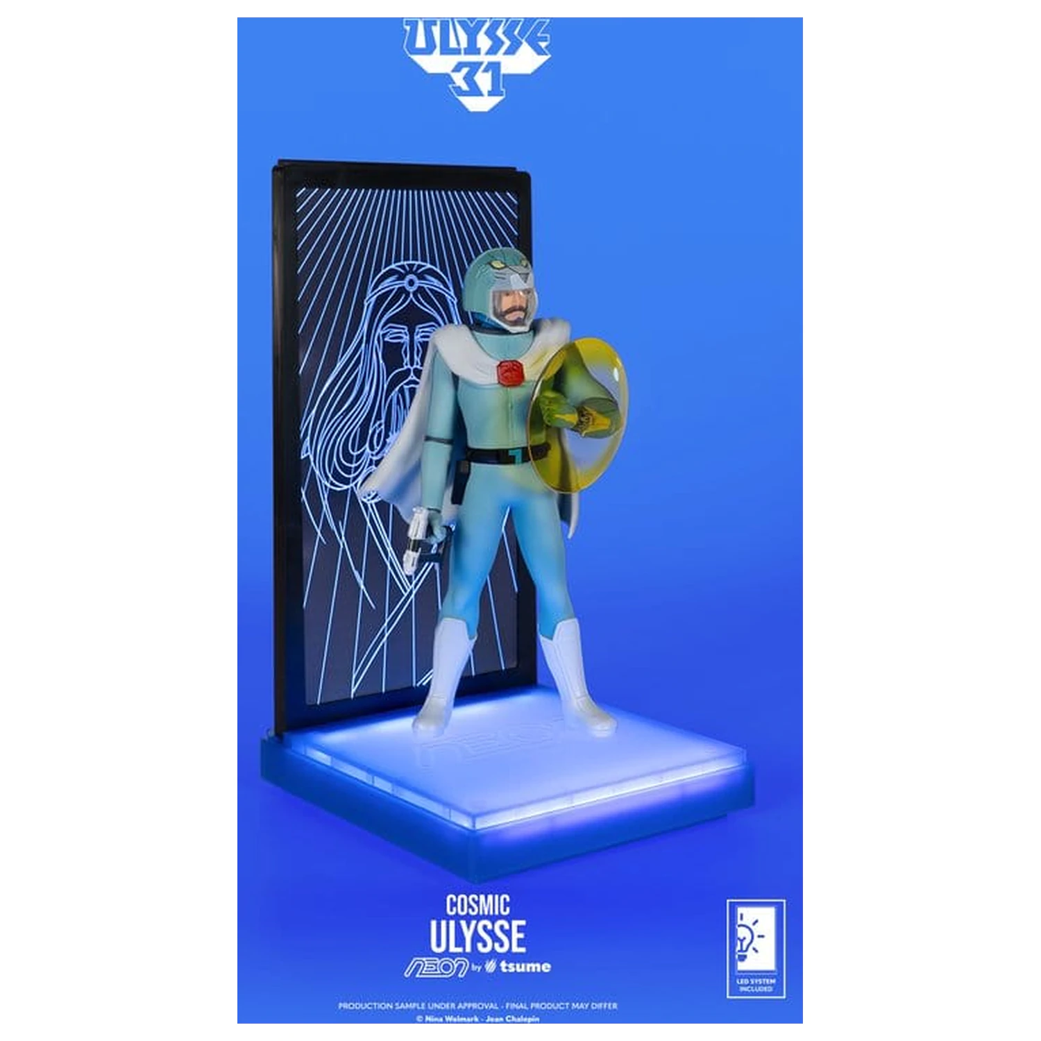 Ulysse 31 Neon Figure 1/9 Ulysse Cosmic Version 20 cm product photo