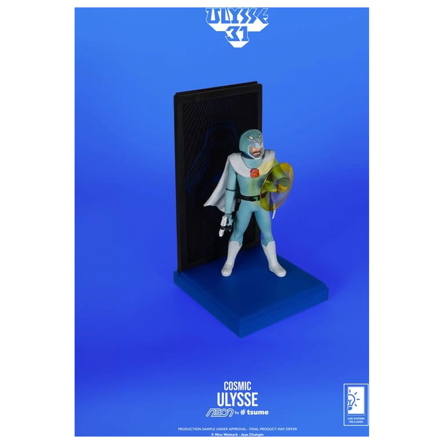 Ulysse 31 Neon Figure 1/9 Ulysse Cosmic Version 20 cm product photo