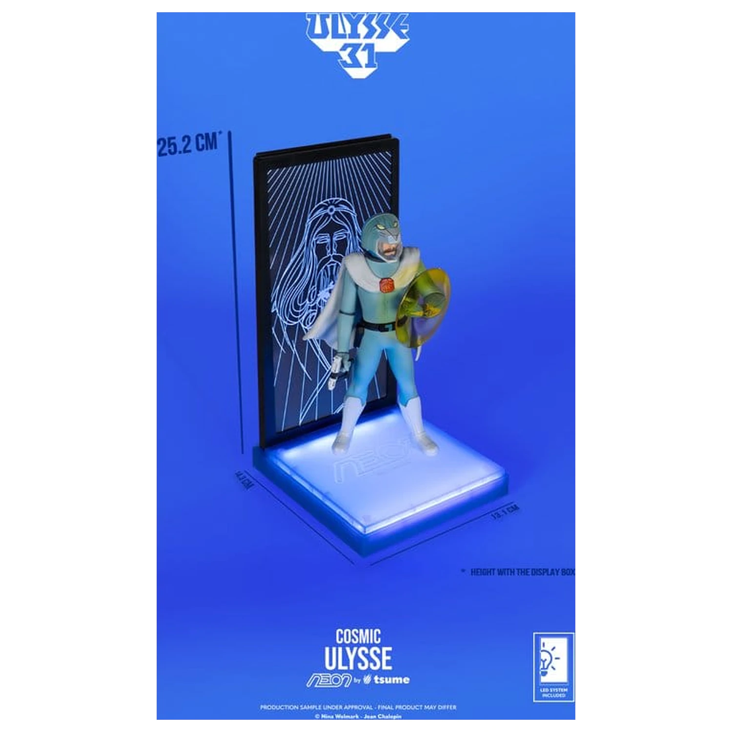 Ulysse 31 Neon Figure 1/9 Ulysse Cosmic Version 20 cm product photo
