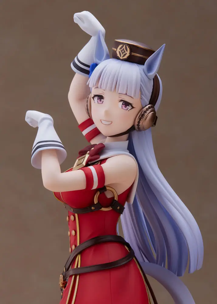 Uma Musume Pretty Derby PVC Statue 1/7 Gold Ship First-Place Pose! 27 cm termékfotó