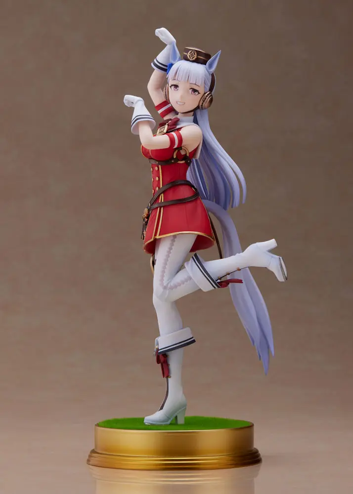 Uma Musume Pretty Derby PVC Statue 1/7 Gold Ship First-Place Pose! 27 cm termékfotó