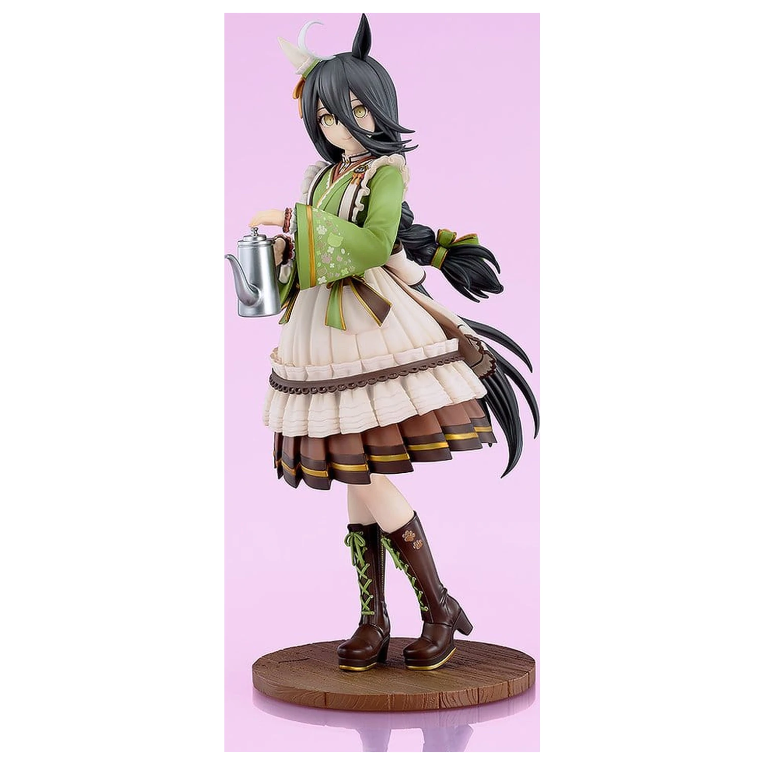 Uma Musume Pretty Derby PVC Statue 1/7 Manhattan Cafe Willow-Green Evening 24 cm     product photo