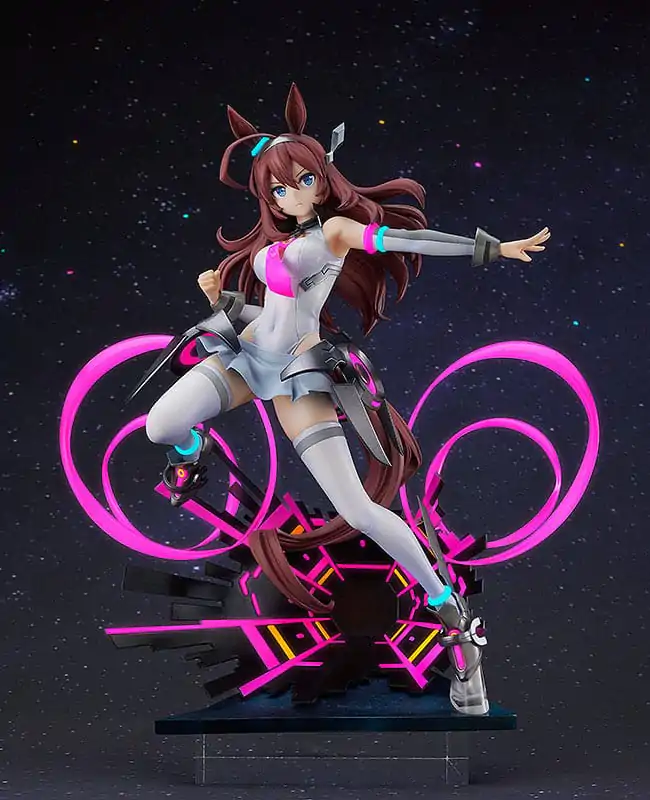 Uma Musume Pretty Derby PVC Statue 1/7 Mihono Bourbon - The Chestnut Cyborg 26 cm   product photo