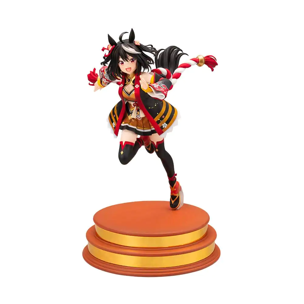 Uma Musume Pretty Derby PVC Statue 1/7 Outrunning the Encroaching Heat Kitasan Black 30 cm product photo