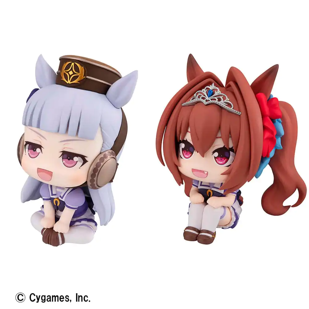 Uma Musume Pretty Derby Look Up PVC Statues Gold Ship &amp; Daiwa Scarlet 11 cm (with gift) product photo