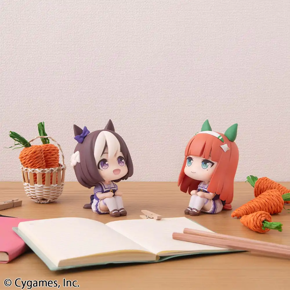 Uma Musume Pretty Derby Look Up PVC Statue Special Week &amp; Silence Suzuka 11 cm (with gift) product photo