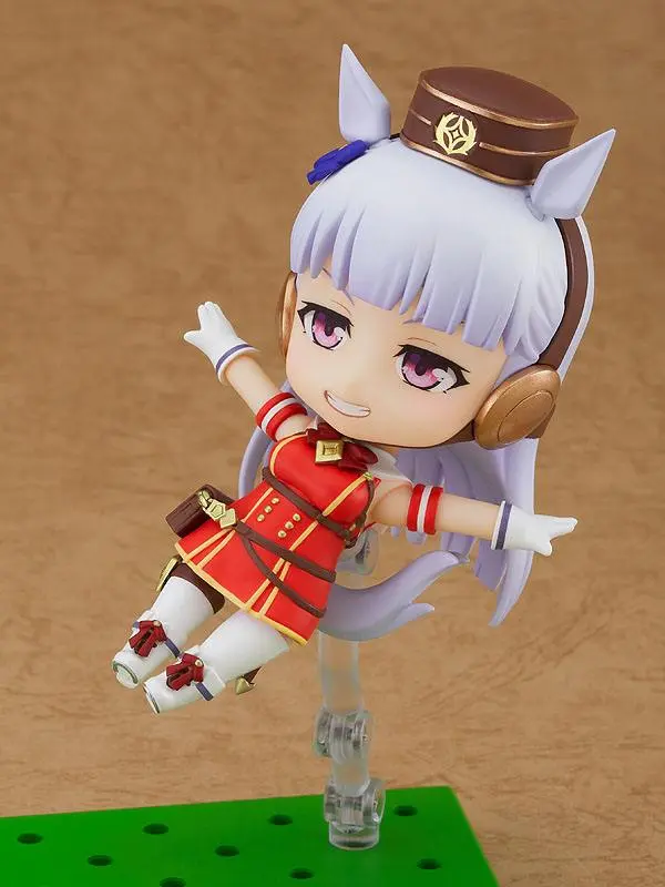 Uma Musume Pretty Derby Nendoroid Action Figure Gold Ship 10 cm product photo