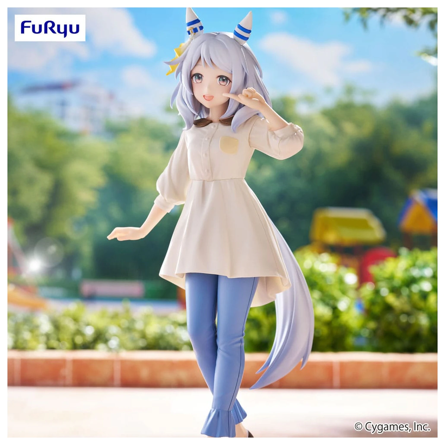Uma Musume Pretty Derby Trio-Try-iT PVC Statue Hishi Miracle 21 cm  product photo