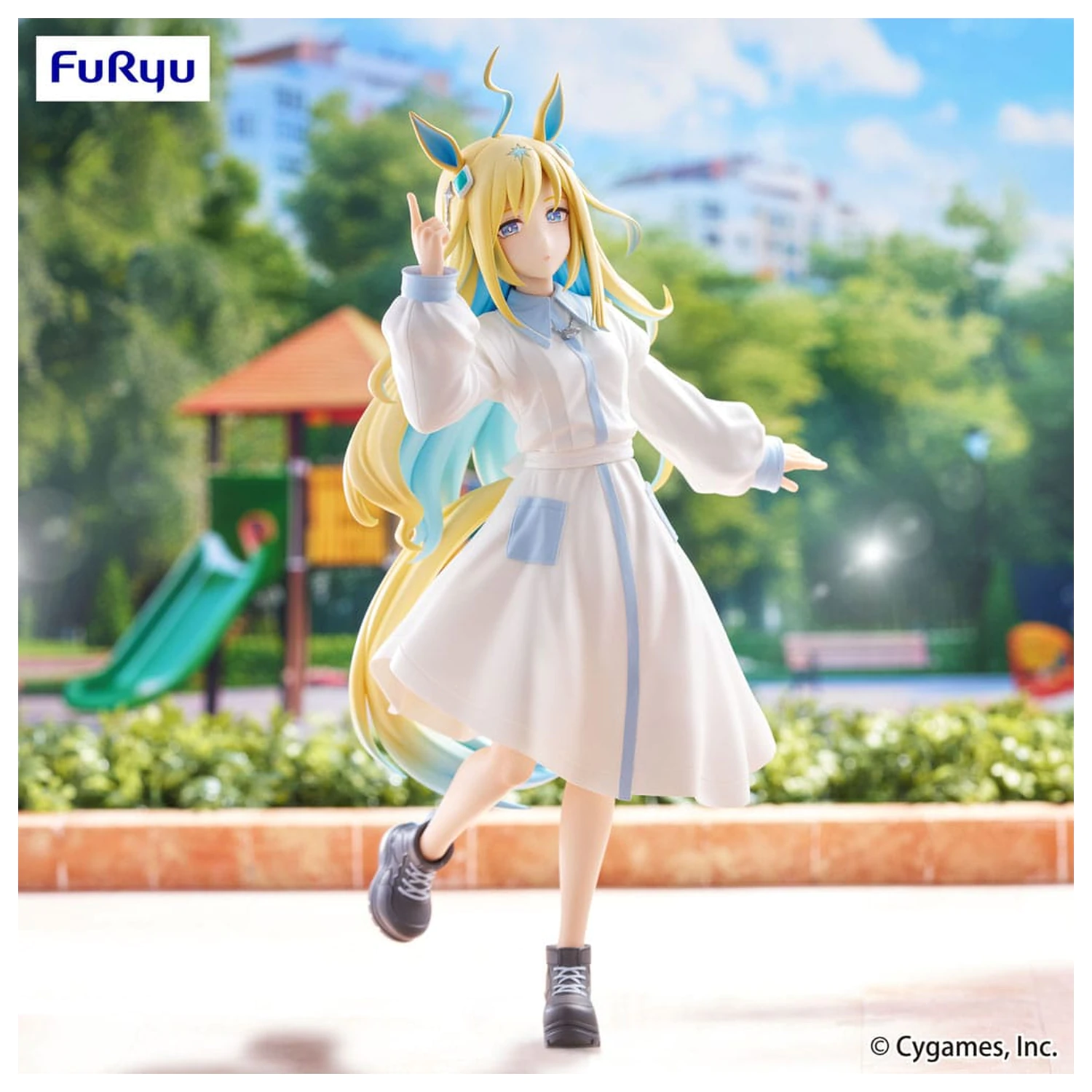 Uma Musume Pretty Derby Trio-Try-iT PVC Statue Neo Universe 22 cm product photo