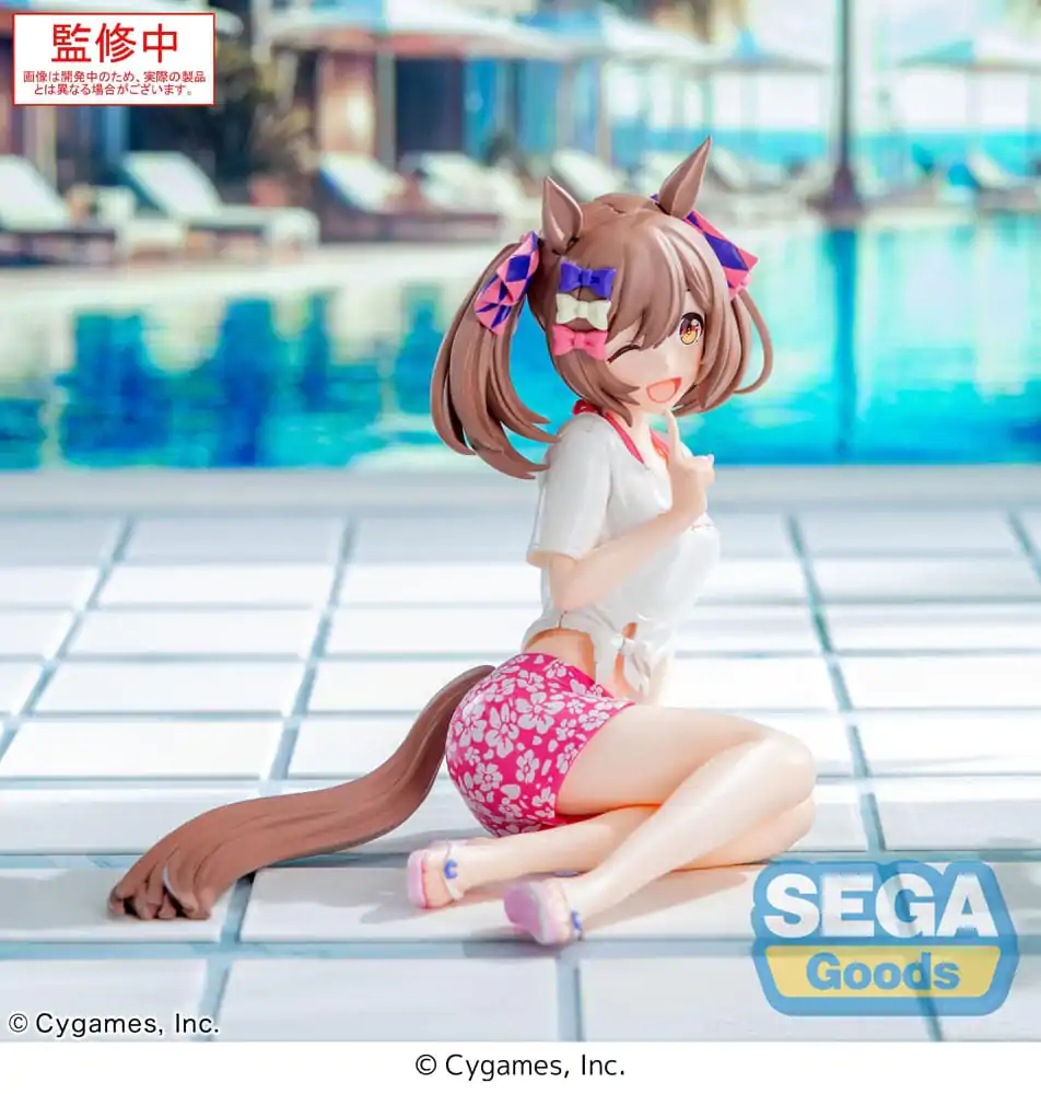 Uma Musume Pretty Derby Yumemirize PVC Statue Smart Falcon Gaze on Me! 14 cm product photo
