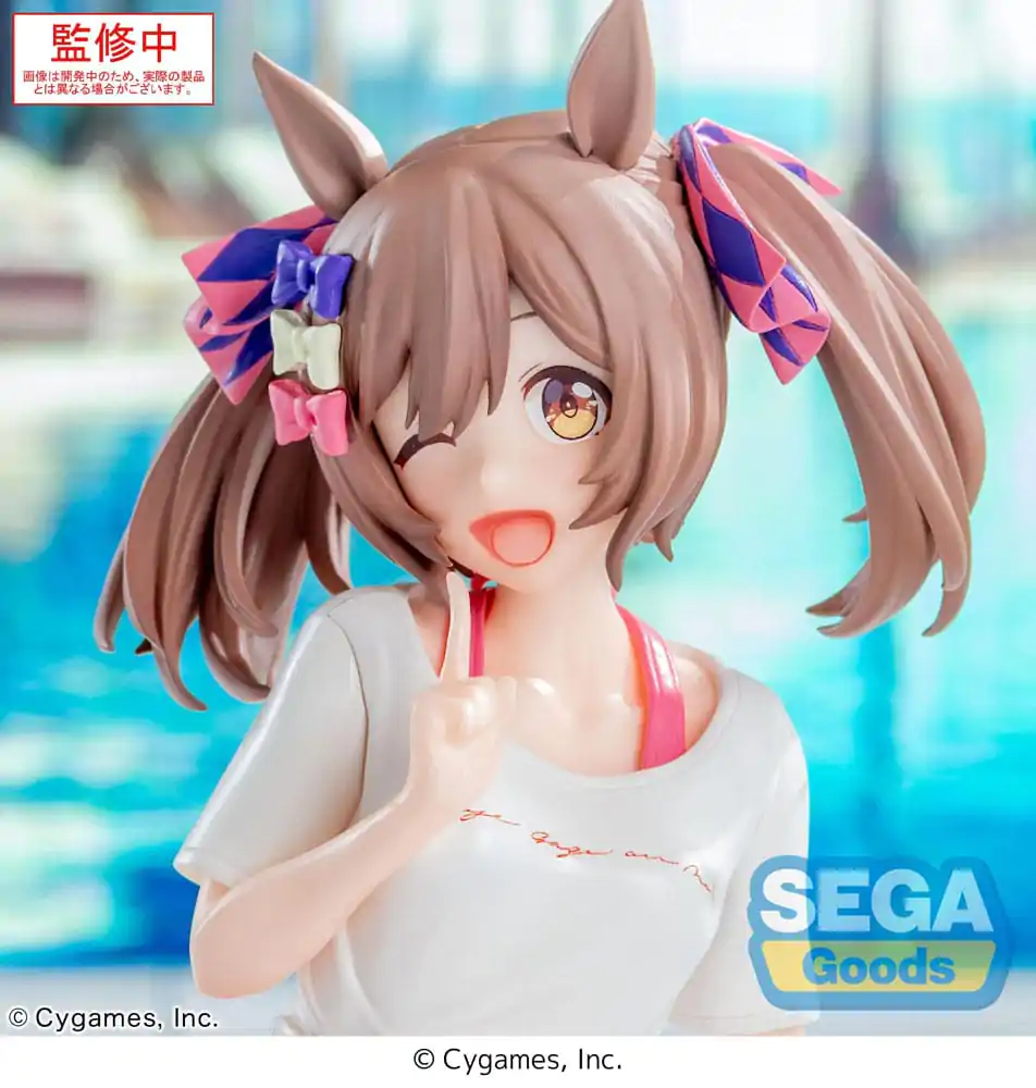 Uma Musume Pretty Derby Yumemirize PVC Statue Smart Falcon Gaze on Me! 14 cm product photo
