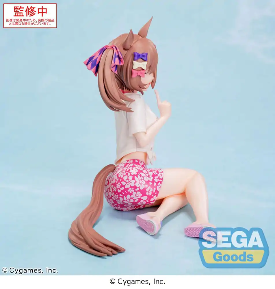 Uma Musume Pretty Derby Yumemirize PVC Statue Smart Falcon Gaze on Me! 14 cm product photo