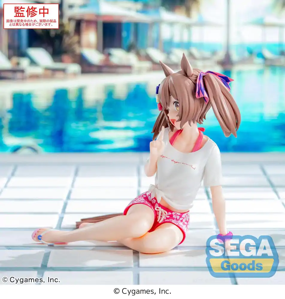 Uma Musume Pretty Derby Yumemirize PVC Statue Smart Falcon Gaze on Me! 14 cm product photo