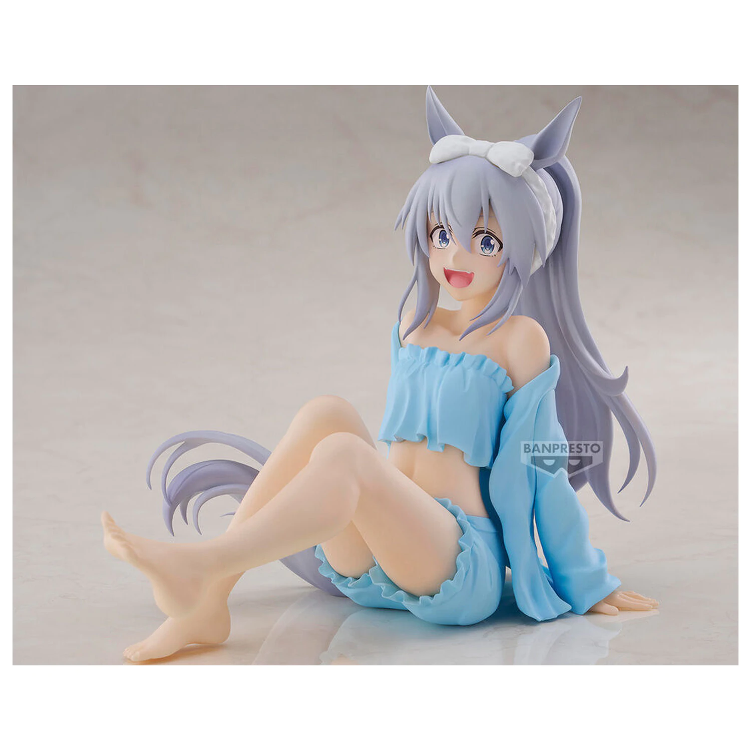 Umamusume Cinderella Gray Relax time Tamamo Cross figure 13cm product photo